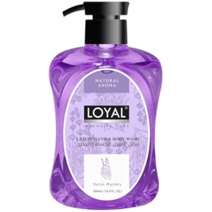 LOYAL LIQUID HAND WASH - EMBRACE THE SOFTNESS - PURPLE MYSTERY SCENT - NATURAL AROMA - 500 ML - Image 1